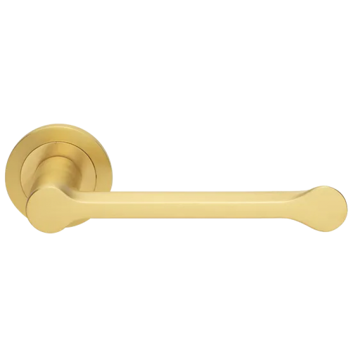 RAIN R1 OSA, ручка дверная, цвет -  матовое золото