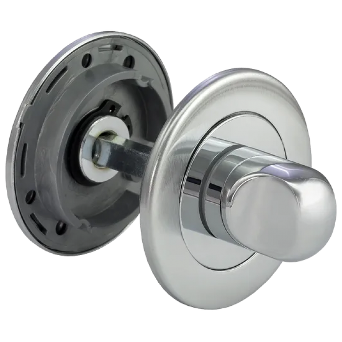 LUX-WC CSA/CRO, завертка сантехническая, цвет - мат. хром/хром