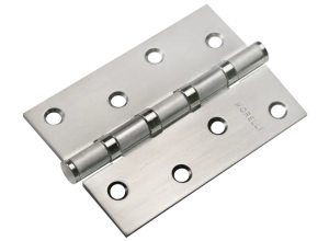 Петля стальная универсальная, MS 100X70X2.5-4BB MSG, 1шт., цвет -  мат. сатинированное золото