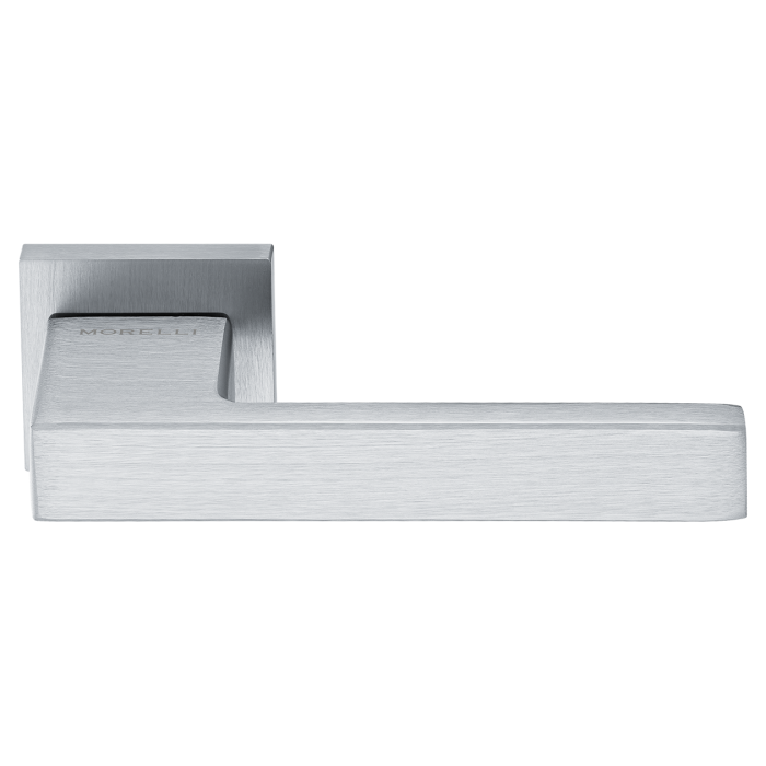 LOT ручка дверная  на квадратной розетке 6 мм, MH-56-S6 SSC, цвет - супер матовый хром