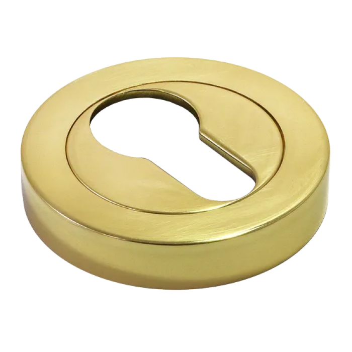 LUX-KH-R2 OTL, накладка на евроцилиндр, цвет - золото