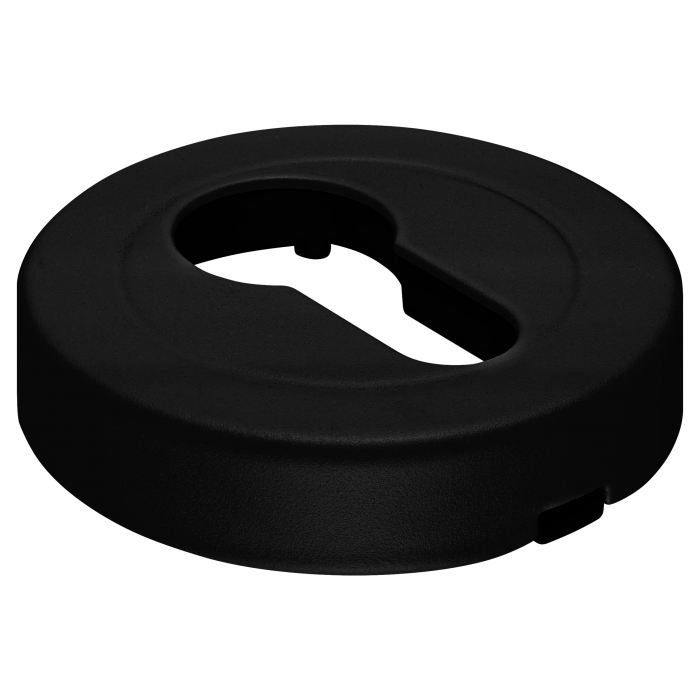 LUX-KH-R2 NERO, накладка на евроцилиндр, цвет - черный