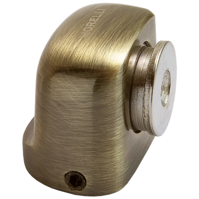 MDS-2 AB дверной ограничитель магнитный, цвет - античная бронза