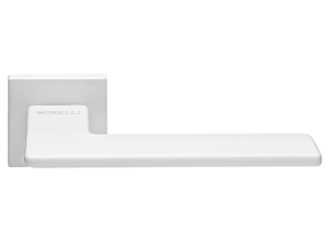 PLATEAU, ручка дверная на квадратной накладке MH-51-S6 BL, цвет - черный