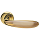 MURANO R4 OTL/AMBRA, ручка дверная, цвет -  золото/янтарь