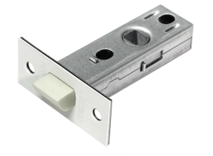 LP6-45 AB, защелка межкомнатная, с пластиковым язычком, цвет - античная бронза