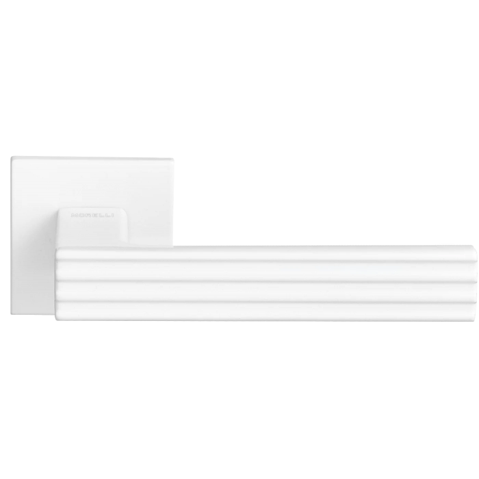 MAGLEV, ручка дверная на квадратной накладке MH-52-S6 W, цвет - белый