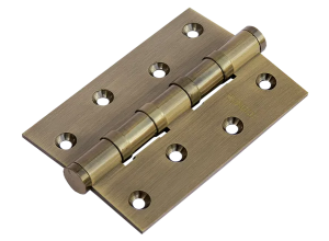 MBU 100X70X3-4BB AB, петля латунная универсальная, цвет - бронза