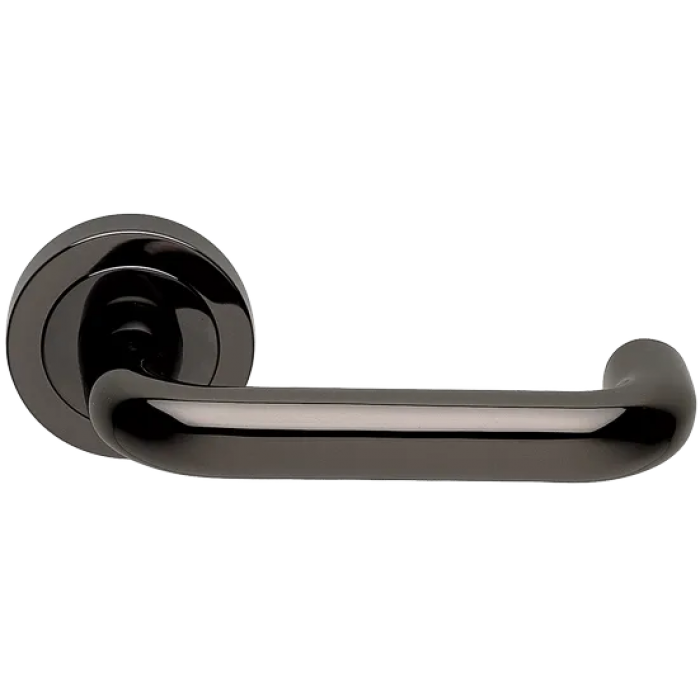 IRIS R2 NIN, ручка дверная, цвет -  черный никель