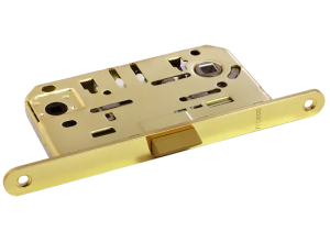 1895P PG, защелка бесшумная многофункциональная, цвет - золото