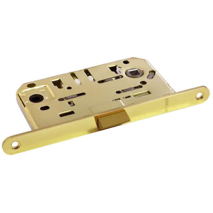 1895P PG, защелка бесшумная многофункциональная, цвет - золото