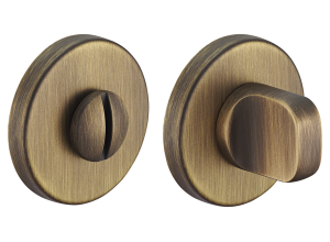 LUX-WC-R5 BIA, завертка сантехническая, цвет - белый