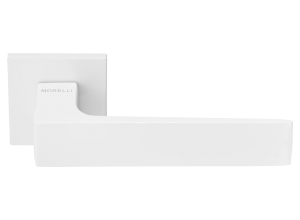 MIRA ручка дверная, на квадратной розетке 6 мм, MH-54-S6 SSC, цвет - суперматовый.хром