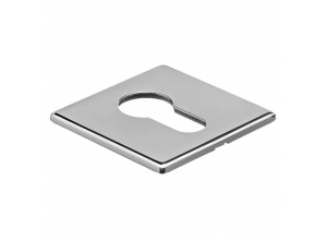 LUX-KH-S1 SSB, накладка на евроцилиндр, цвет - хром