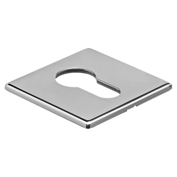 LUX-KH-S1 SSB, накладка на евроцилиндр, цвет - хром