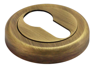 LUX-KH-R4 BGO, накладка на евроцилиндр, цвет - матовая бронза