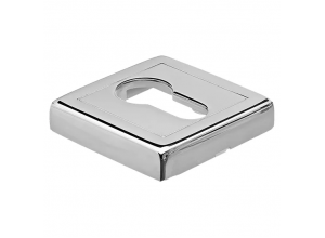 LUX-KH-S3 CRO, накладка на евроцилиндр, цвет -  хром