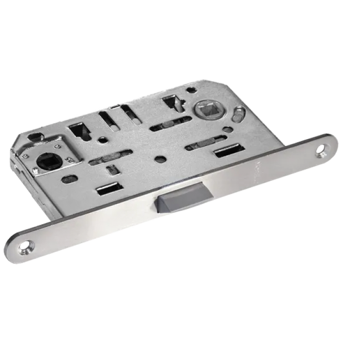 1895P SC, защелка бесшумная многофункциональная, цвет - матовый хром