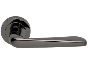 PETRA R2 NIN, ручка дверная, цвет -  черный никель