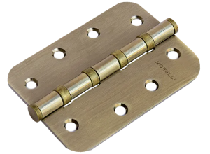 MS-C 100X70X2.5-4BB AB, петля стальная скругленная универсальная, цвет - бронза