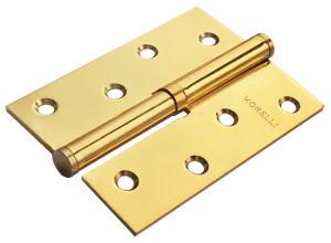 MSD 100X70X2.5 AB L, петля стальная левая, цвет - бронза