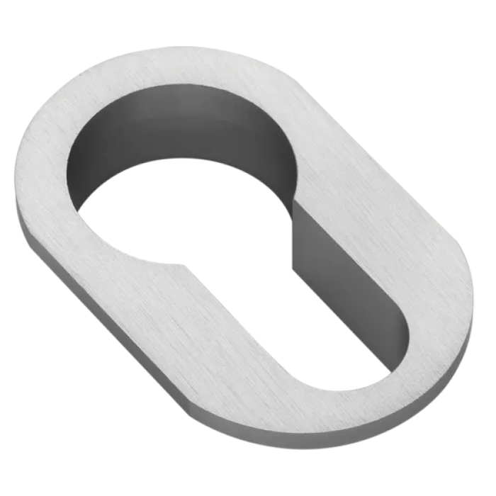 LUX-KH-RM CSA, накладка на евроцилиндр, цвет - мат. хром