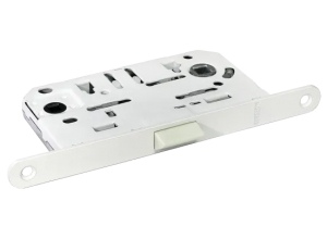 1895P W, защелка бесшумная многофункциональная, цвет - белый