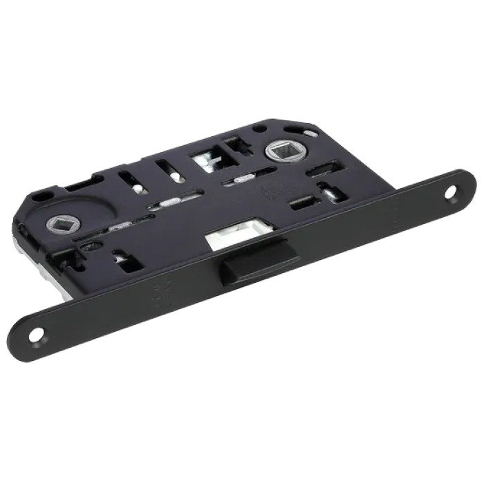 IP WC B, защелка бесшумная сантехническая, цвет - черный