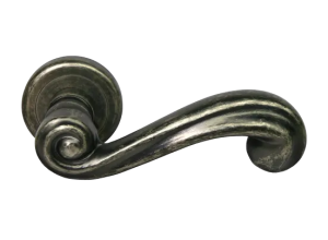 PLAZA, ручка дверная CC-1 FEA, цвет - состаренное серебро