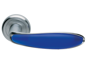 MURANO R4 CRO/ROSA, ручка дверная, цвет - хром/кварц