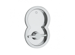 INFINITY ART.84 CRO, ручка для раздвижных дверей (2шт.), цвет - хром