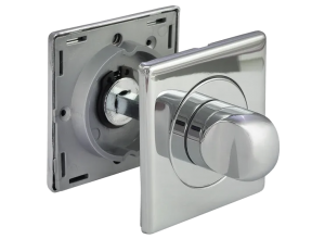 LUX-WC-S CRO, завертка сантехническая, цвет - хром