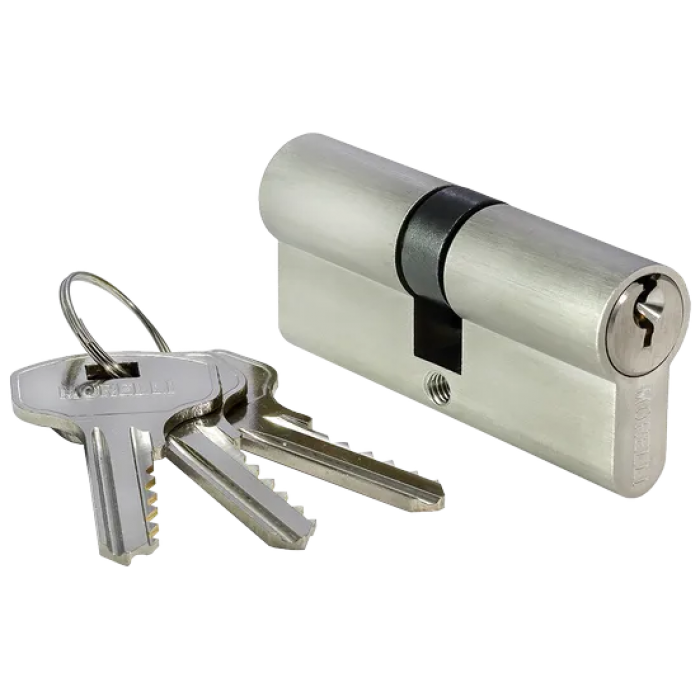 70C SN, ключевой цилиндр (70мм), цвет - никель матовый