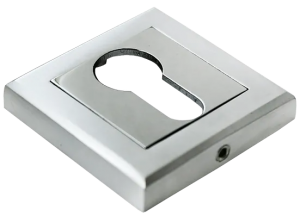 MH-KH-S BL, накладка на ключевой цилиндр, цвет - черный