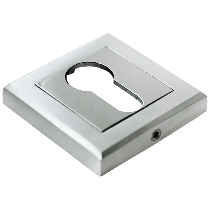 MH-KH-S SC/CP, накладка на евроцилиндр, цвет - мат.хром/хром