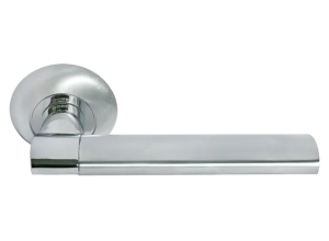 AGBAR, ручка дверная MH-21 SC/CP, цвет - мат.хром/хром