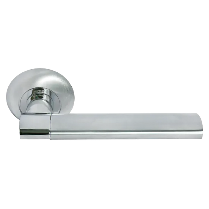 AGBAR, ручка дверная MH-21 SC/CP, цвет - мат.хром/хром