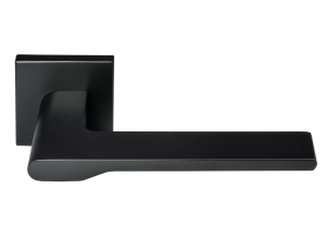 MERCURY, ручка дверная на квадратной накладке MH-53-S6 BL, цвет - черный