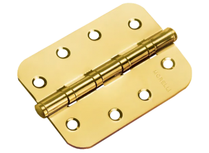 MS-C 100X70X2.5-4BB AB, петля стальная скругленная универсальная, цвет - бронза