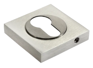 LUX-KH-S2 NIK, накладка на евроцилиндр, цвет - никель