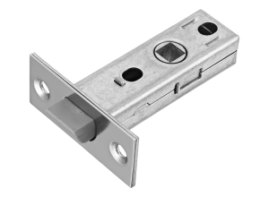 LP6-45 AB, защелка межкомнатная, с пластиковым язычком, цвет - античная бронза