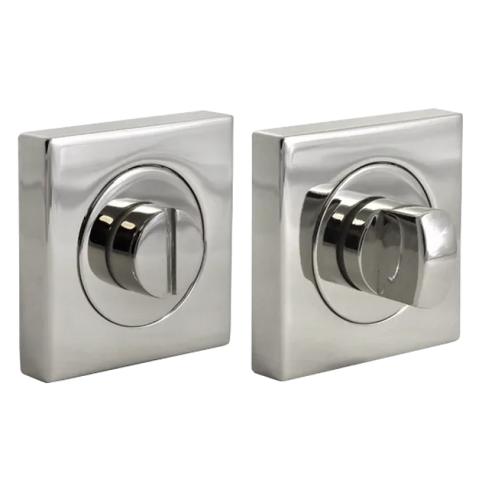 LUX-WC-S2 NIK, завертка сантехническая, цвет - никель