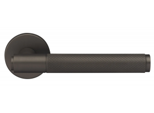 BRIDGE R6 ANT, ручка дверная с усиленной розеткой, цвет -  антрацит