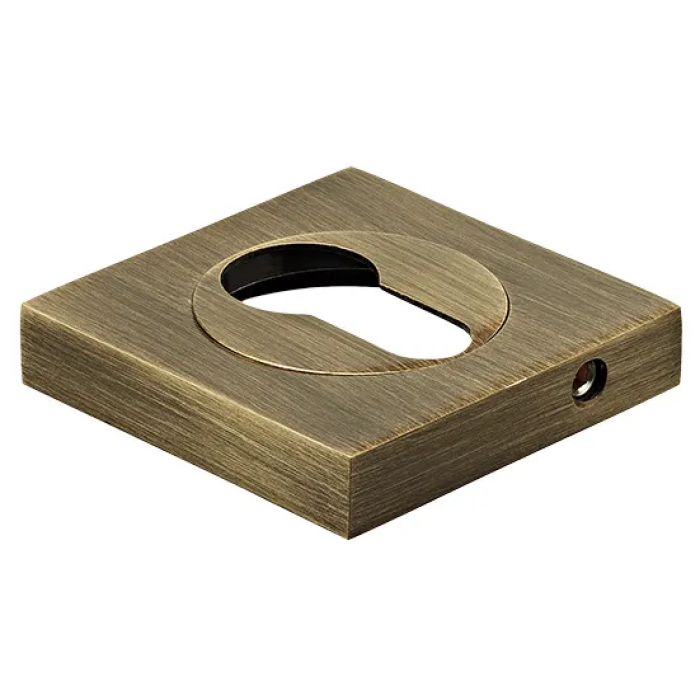 LUX-KH-S2 OBR, накладка на евроцилиндр, цвет - кофе