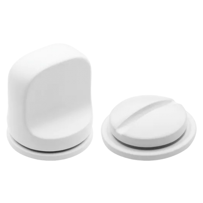 LUX-WC-RM BIA, завертка сантехническая, цвет - белый