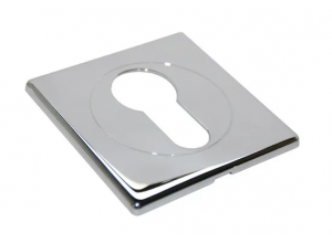 LUX-KH-S CRO, накладка на евроцилиндр, цвет - хром