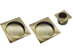 MHS-2 AB, ручка для раздвижных дверей, цвет - античная бронза