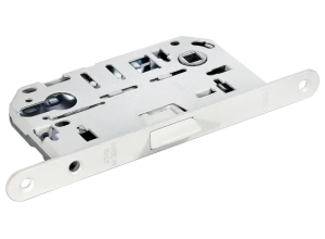 IP L B, защелка бесшумная под цилиндр, цвет - черный