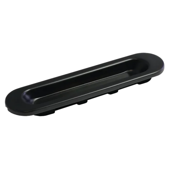 MHS150 BL, ручка для раздвижных дверей, цвет - черный