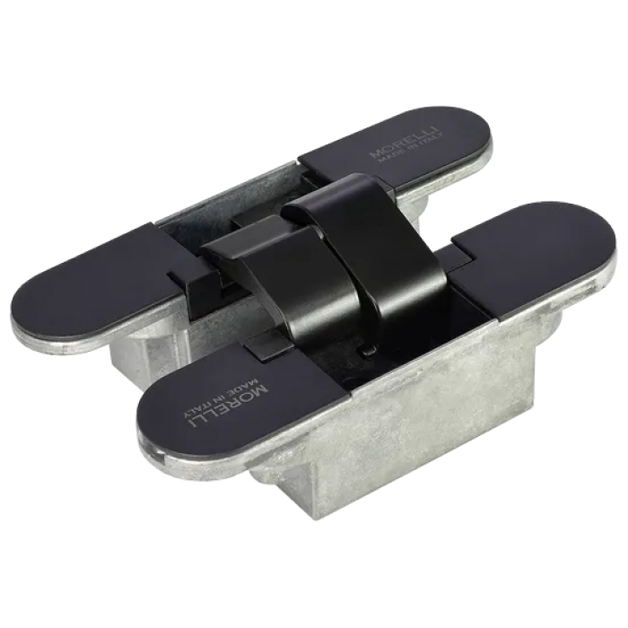 HH-18 B, скрытая петля, цвет - черный